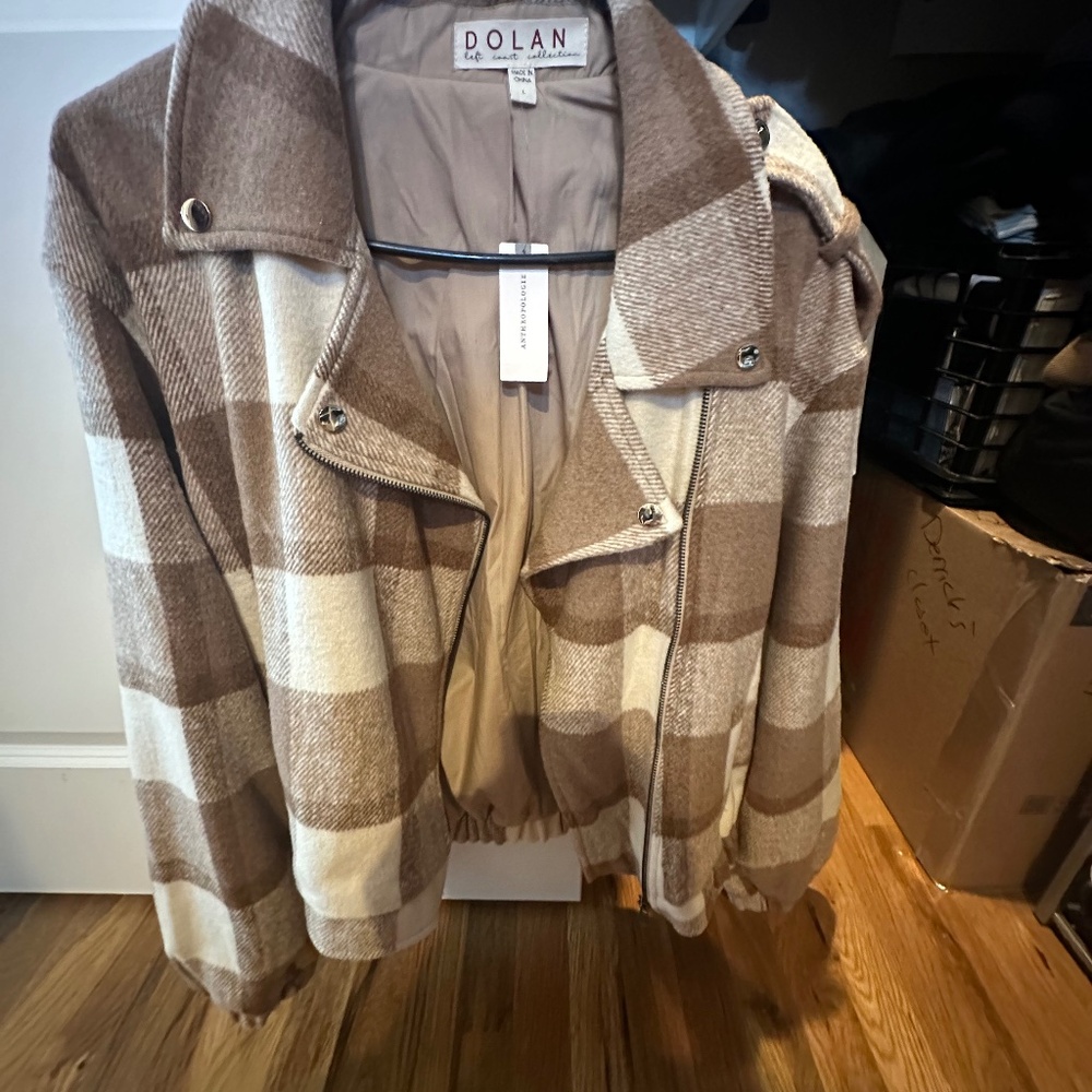 Anthropologie bomber style jacket